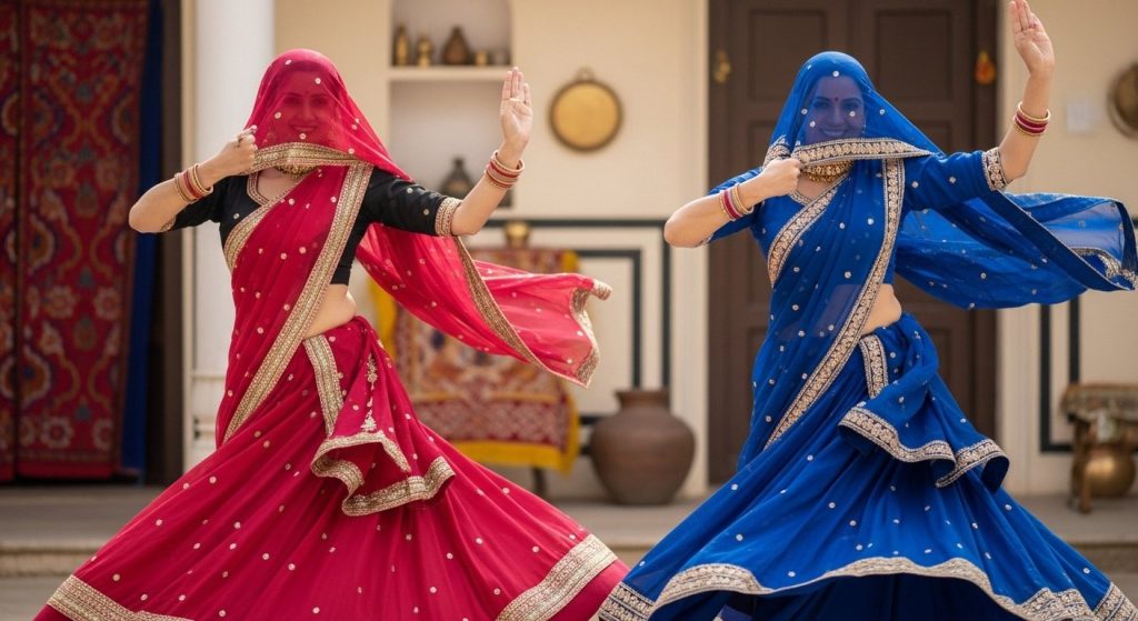 Dancing in ghunghats, these two Bhabhis took the internet by storm; their video went viral!