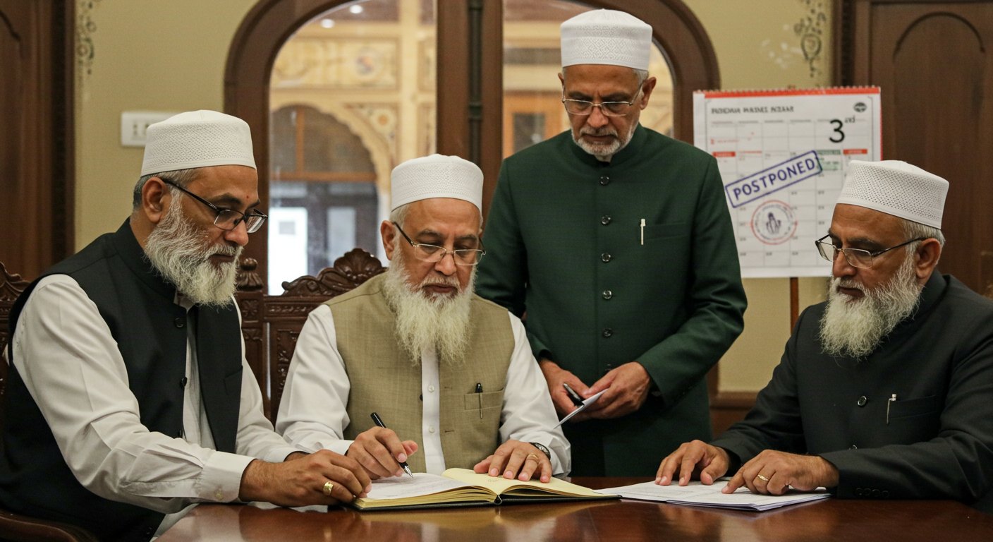 वक्फ संशोधन कानून पर बड़ी खबर: तीन अक्तूबर का भारत बंद मुस्लिम पर्सनल लॉ बोर्ड ने किया स्थगित