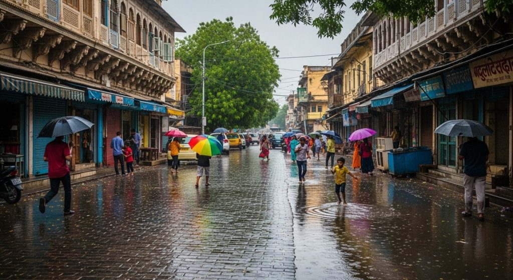 Heavy Rain Brings Pleasant Weather to Capital, Easterly Winds to Further Drop Temperature: Get Full Update