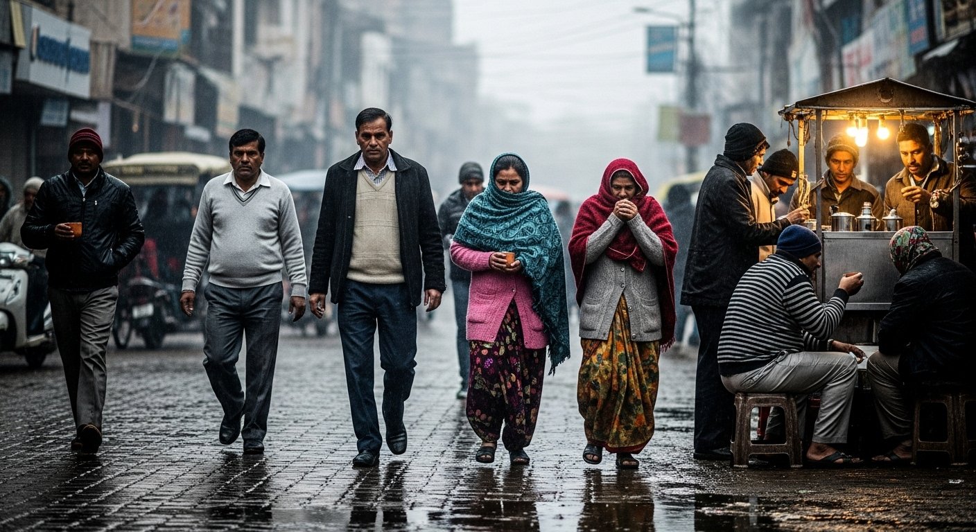 यूपी में मौसम का यू-टर्न: अक्टूबर में दिसंबर जैसी ठंड, दो दिन में 8.2 डिग्री गिरा पारा!