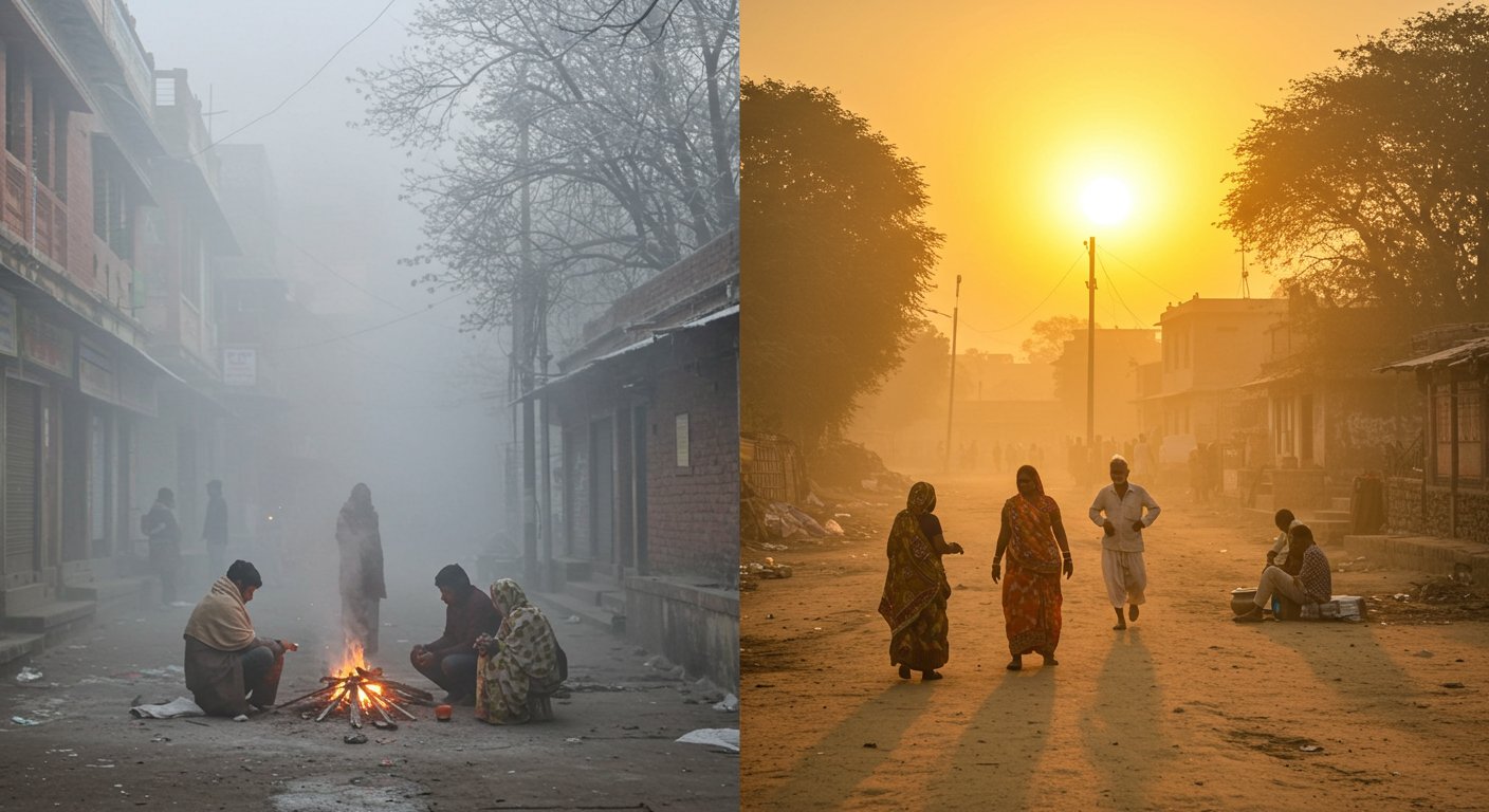 यूपी में मौसम का अजब खेल: कानपुर सबसे ठंडा, उरई सबसे गर्म; जानिए आगे क्या होगा!