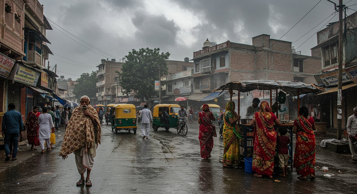 यूपी में बड़ा मौसम बदलाव: तापमान गिरेगा, चक्रवात लाएगा बारिश; जनजीवन पर दिखेगा असर
