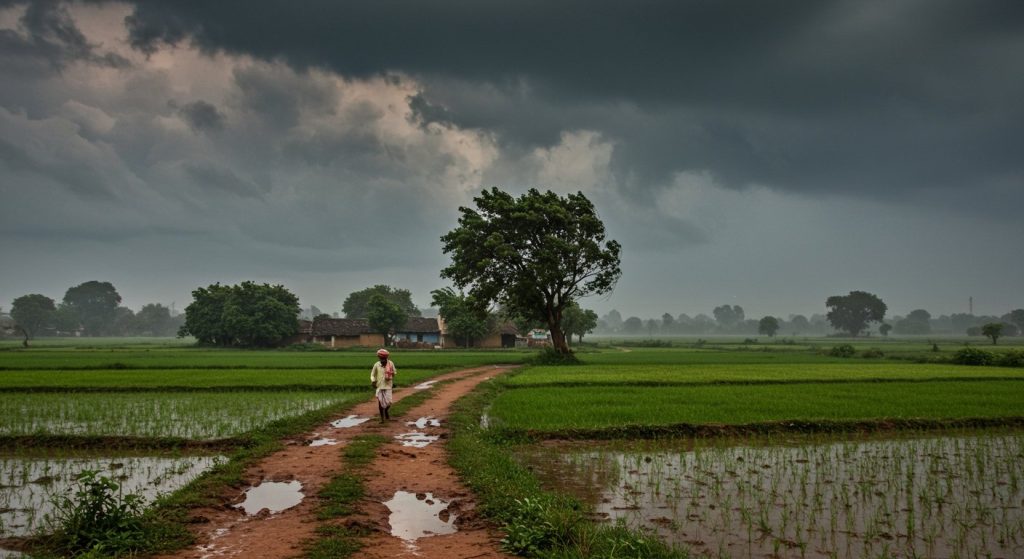 Bay of Bengal Cyclone Changed UP's Weather; Rain Expected Today in Bundelkhand and Western UP