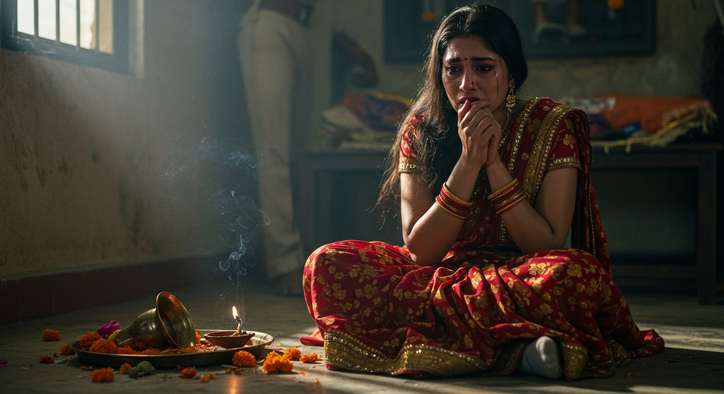 करवा चौथ पर मातम: रातभर इंतजार करती रही पत्नी, सुबह पति का शव मिला, हत्या का शक गहराया