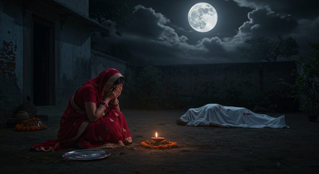 Karva Chauth Night's Dark Truth: Husband's Body Found, Wife Kept Waiting; Murder Rocks UP