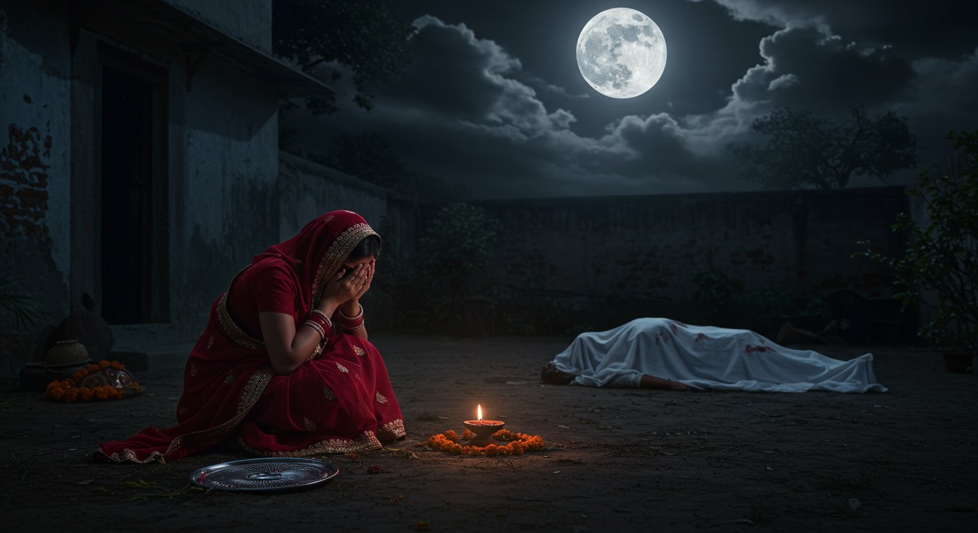 करवाचौथ की रात का काला सच: पति की लाश मिली, पत्नी करती रही इंतजार; हत्या से यूपी में सनसनी