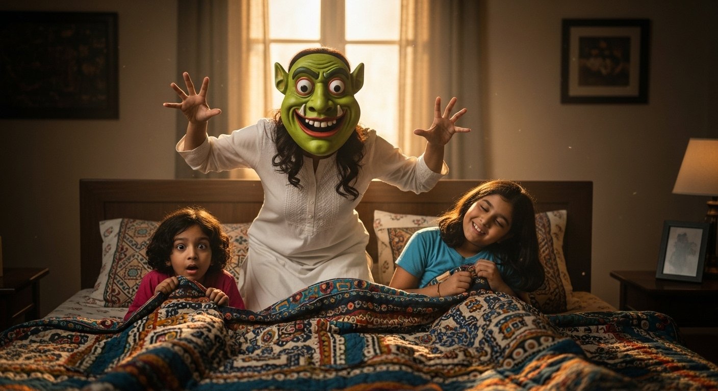 सुबह प्यार से नहीं जागे बच्चे, तो मां ने अपनाया ‘डरावना’ प्लान, वीडियो देख लोगों की छूटी हंसी!