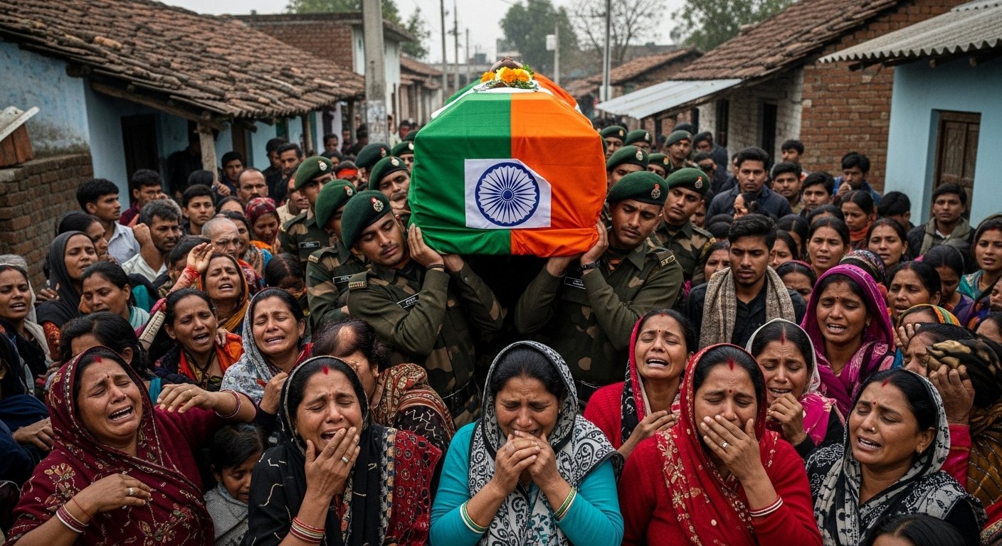 एनडीए कैडेट अंतरिक्ष सिंह का पार्थिव शरीर गांव पहुंचा तो मची चीत्कार, नम आंखों से दी गई अंतिम विदाई