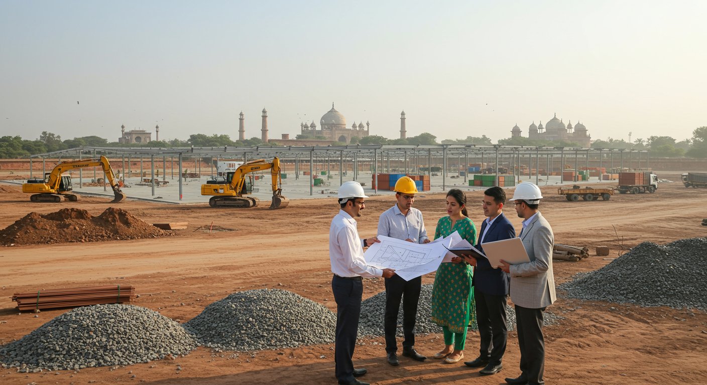 आगरा में सिटी लॉजिस्टिक पार्क का रास्ता साफ! कर्नाटक की फर्म ने सर्वे पूरा किया, जानें कहां बनेगा