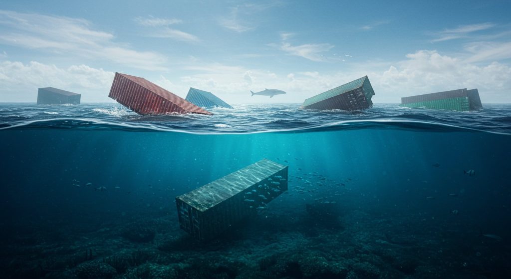 Millions of dollars worth of containers fall into the sea: So why don't companies retrieve them?