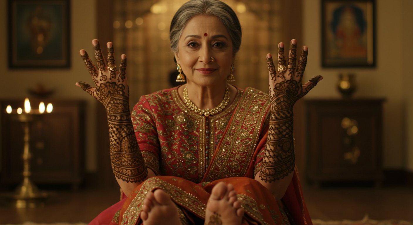 मेहंदी लगाने की असली वजह जानकर उड़ गए सबके होश! महिला ने बताया वो राज, जो कोई नहीं जानता था।