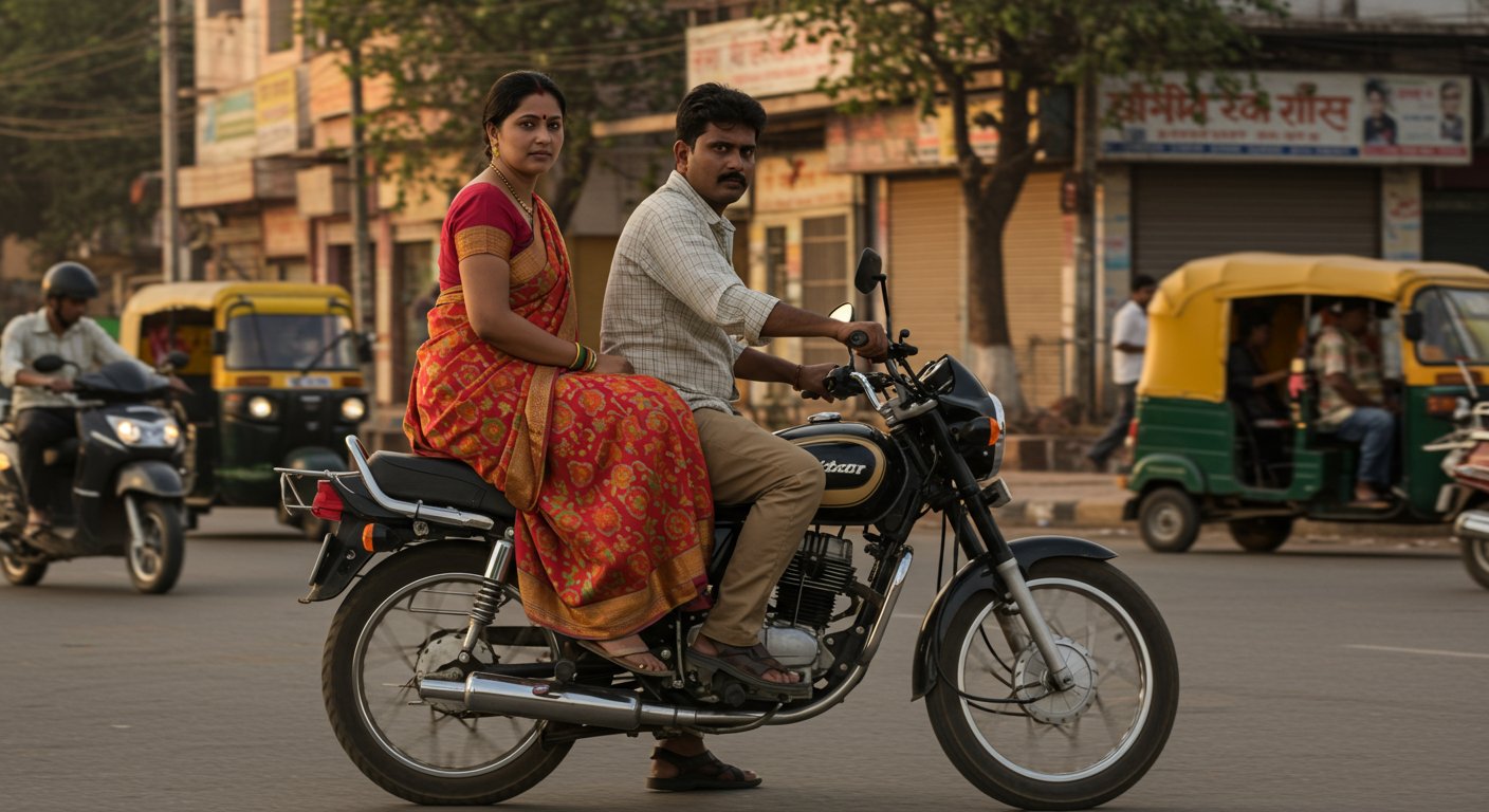 महिलाएं बाइक पर एक तरफ पैर करके क्यों बैठती हैं? वायरल बहस और सामने आई असली वजह