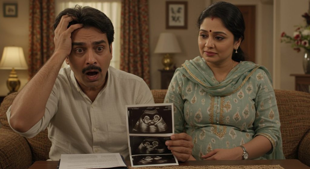 Wife pregnant for the sixth time, husband gets massive shock after seeing ultrasound report!