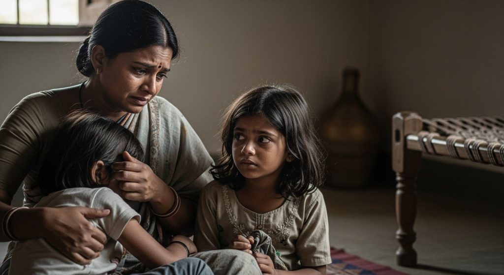 UP: Monstrous father committed horrific abuse against two innocent daughters in wife's absence; girls recounted their pain to mother.
