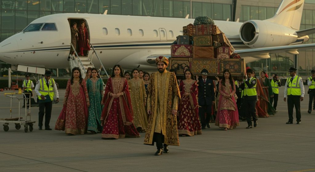 15 Wives, 100 Servants... The Moment the King Stepped Off the Plane, the Airport Went Into Lockdown: Chaos Erupted Everywhere!