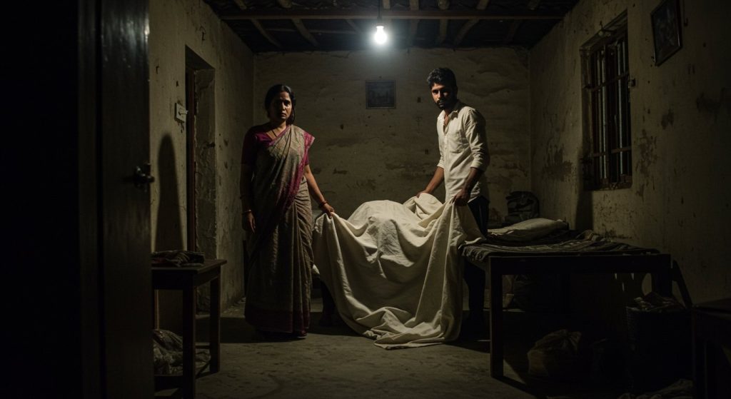 UP: Wife, with lover, murdered husband, then did this horrific act with the dead body!