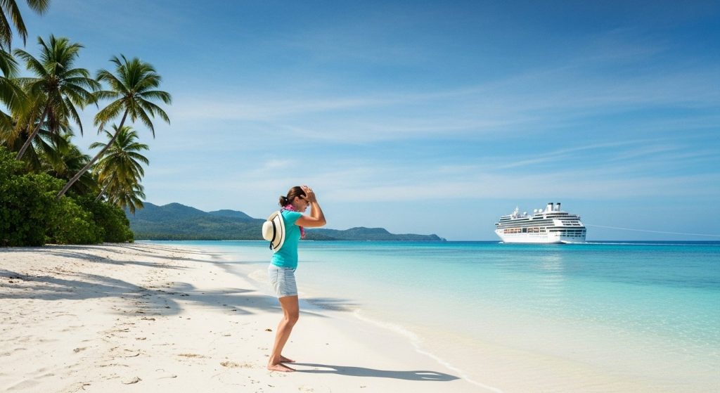 Woman Stranded on Island, Cruise Ship Left Her Behind! Know the Full Viral Story