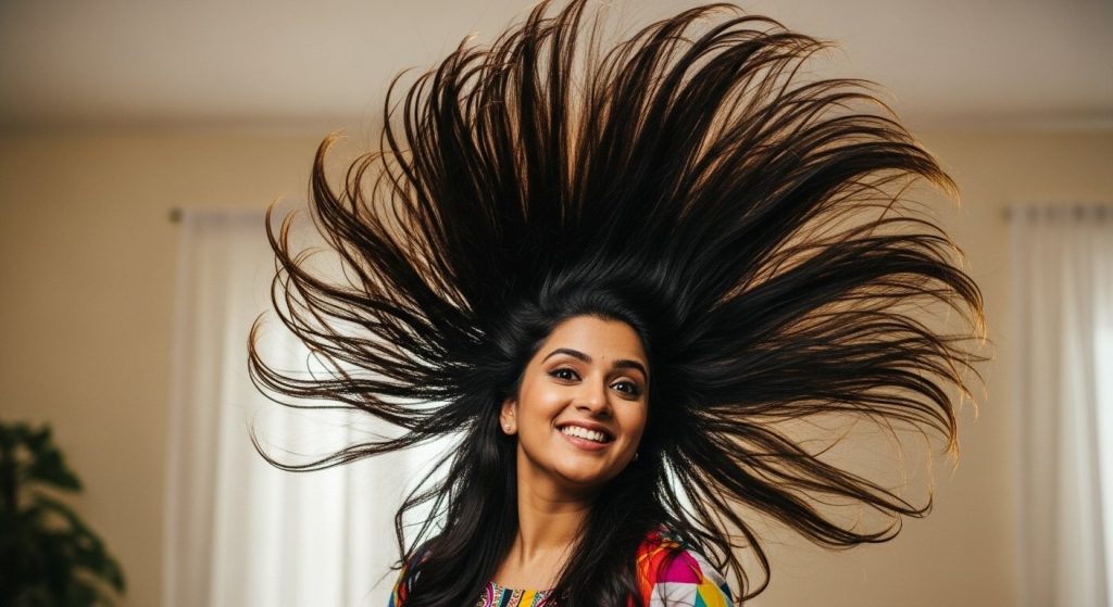 Woman's Hair Dance Goes Viral: You Won't Be Able To Stop Your Laughter After Watching The Video!