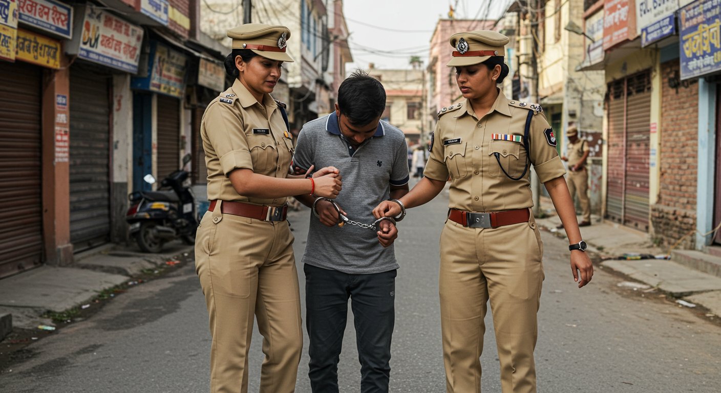 मिशन शक्ति का दमदार एक्शन: यूपी में महिला पुलिस ने आर्म्स एक्ट में पहली बार की कार्रवाई, एक गिरफ्तार