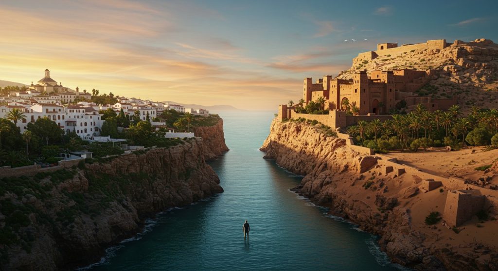The World's Most Astounding Border: Just 85 Meters Between Spain and Morocco, Another Country in One Jump!