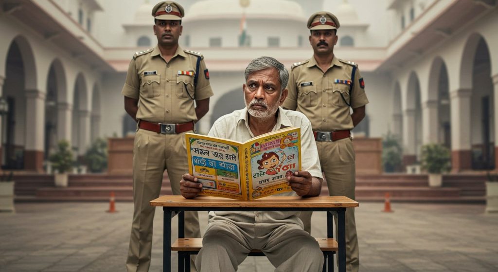 40-year-old Class One student: Police feared breach of peace, imposed restrictions, now summoned to ACM Court.