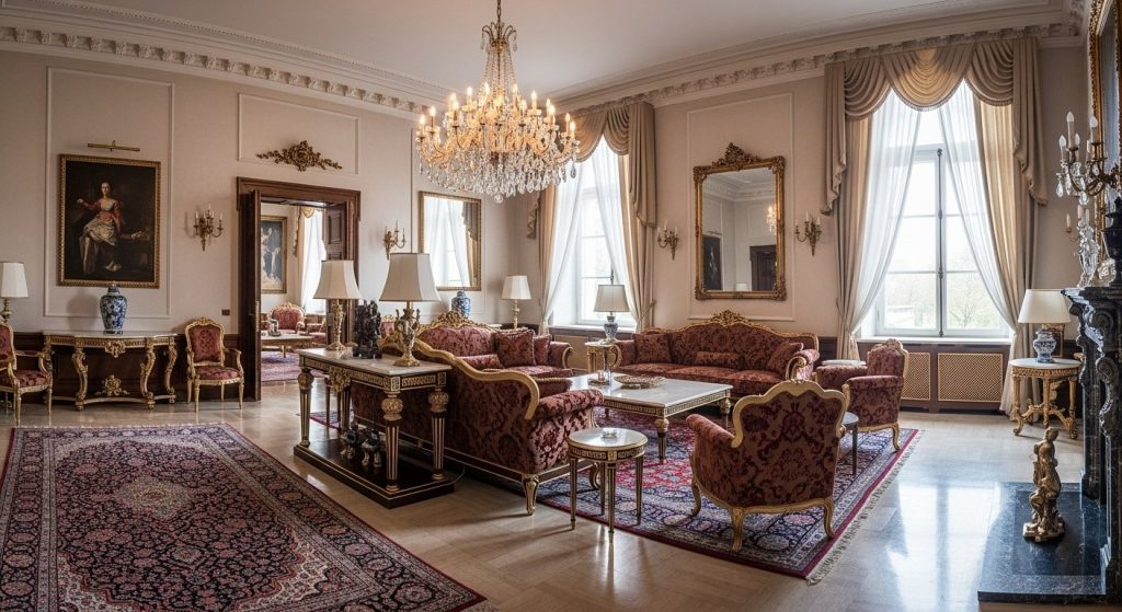 100-year-old furniture, this actress's house is more beautiful than Buckingham Palace; she became a star in just a few films.