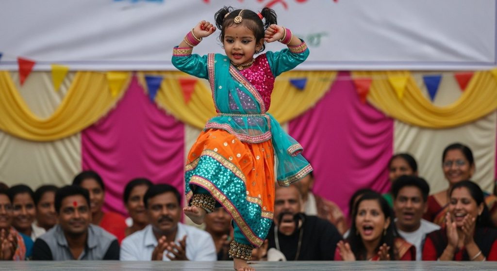 3-year-old girl's 'Killer Moves' on a Bhojpuri Song; Video Leaves Everyone Amazed!