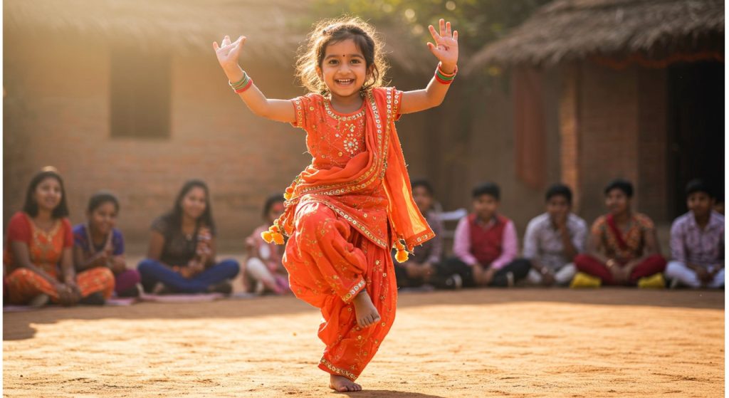A 5-year-old girl performed such dance moves on Sapna Choudhary's song, the entire country went crazy for the dance, video went viral!