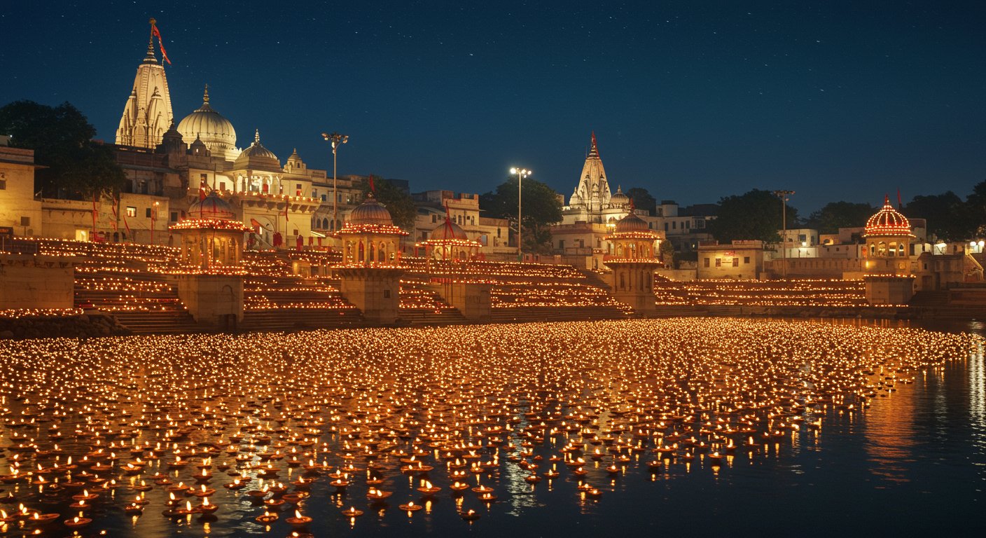 सीएम योगी का अयोध्या पर बड़ा बयान: रामभक्तों के लहू से लाल हुई नगरी आज दीपों से जगमगा उठी, गिनीज बुक में दर्ज हुए दो नए रिकॉर्ड