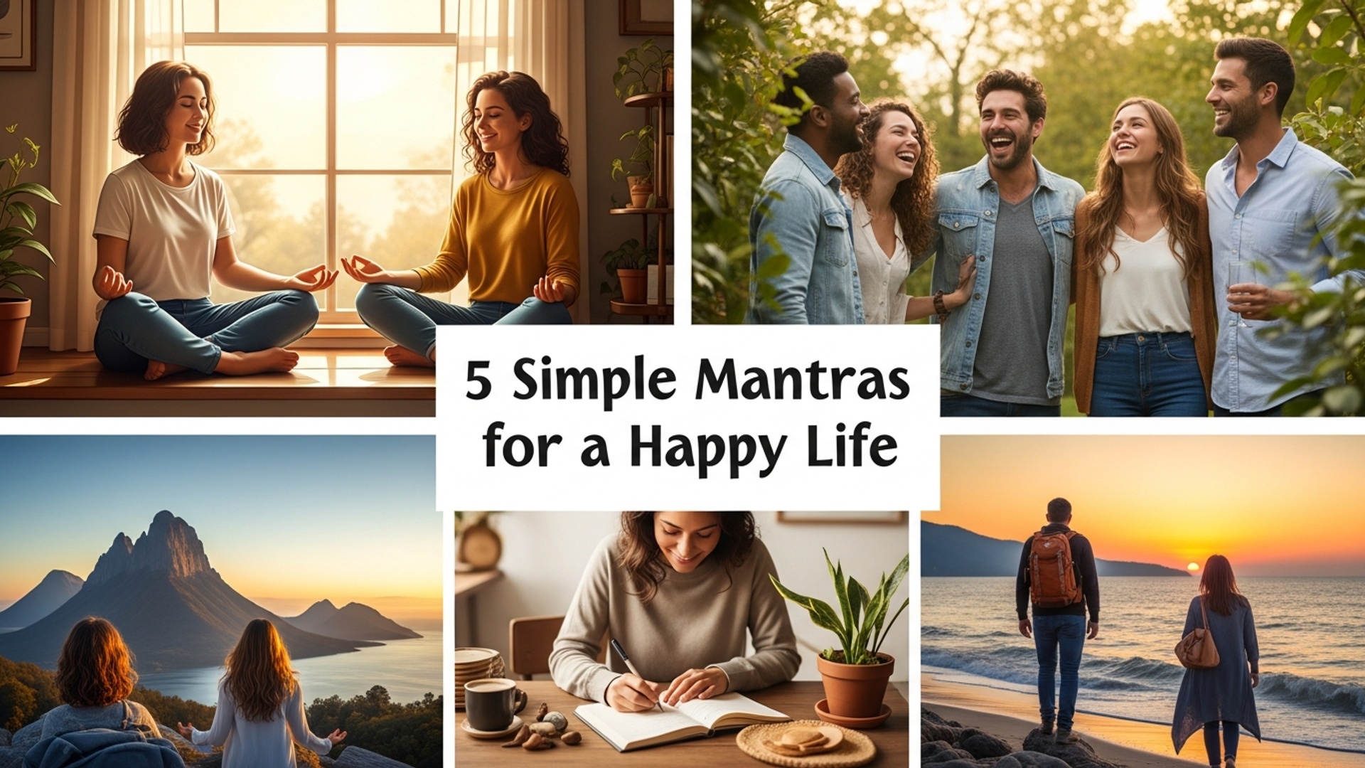 खुशहाल जीवन के लिए 5 सरल मंत्र