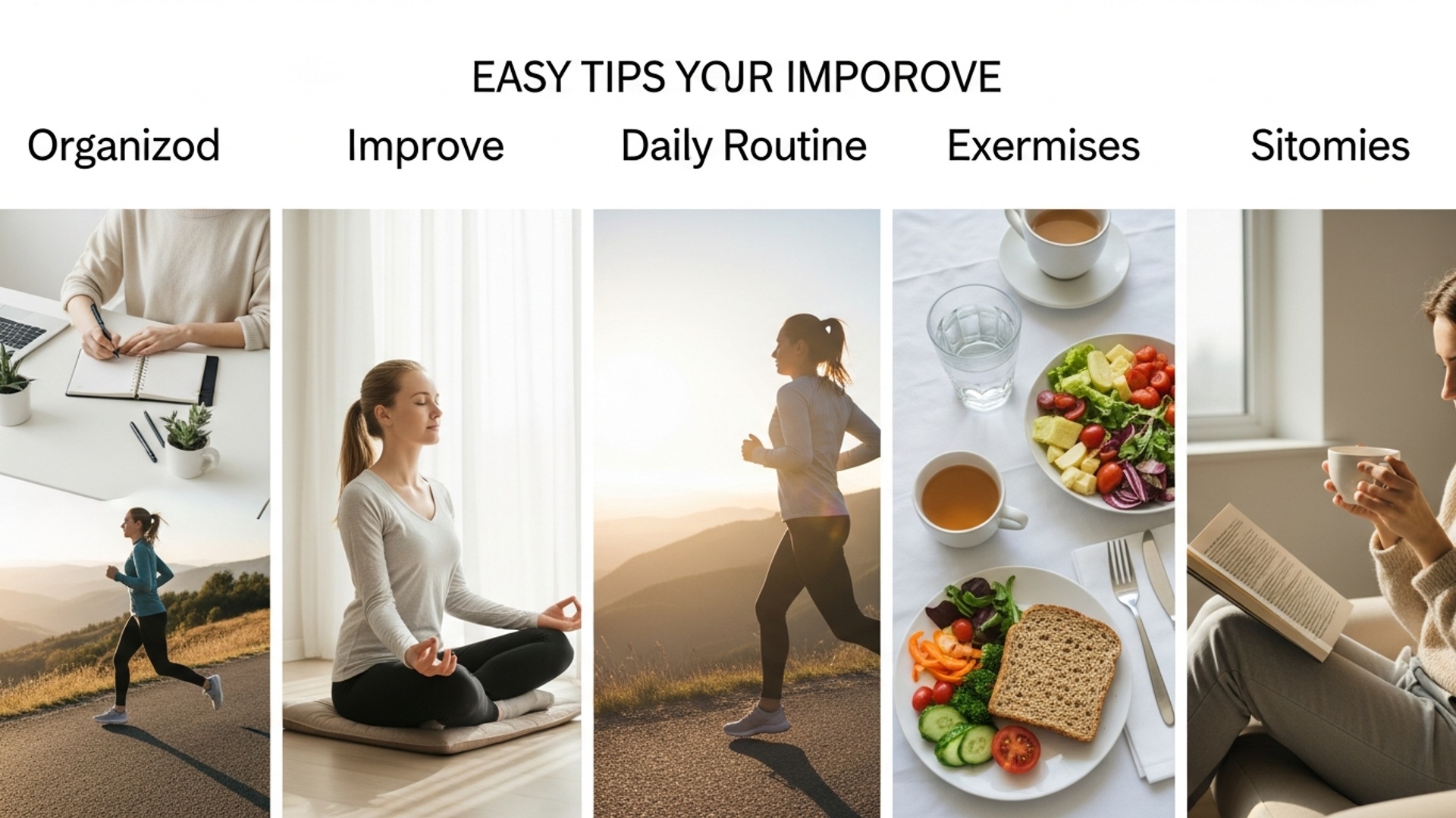 अपनी दिनचर्या को बेहतर बनाने के 5 आसान उपाय