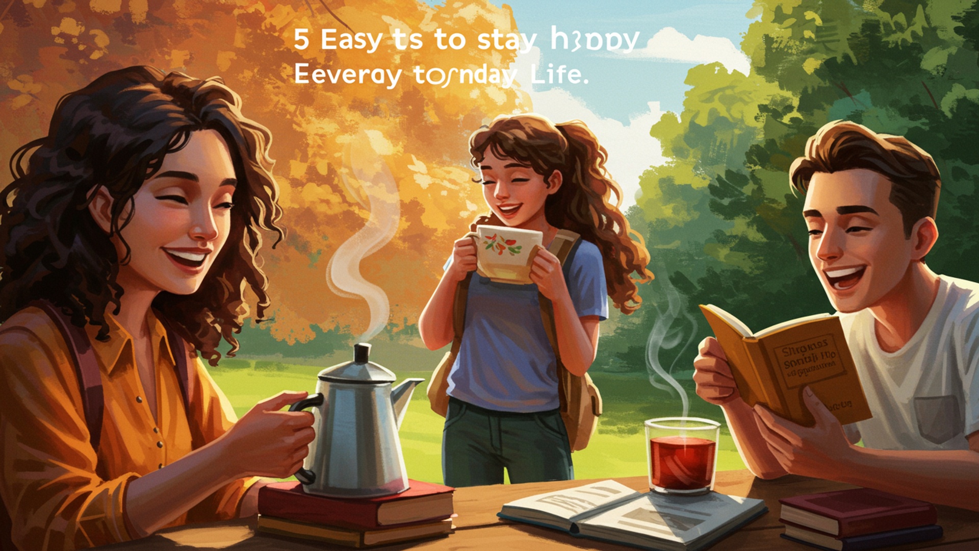 रोजमर्रा की जिंदगी में खुश रहने के 5 आसान तरीके