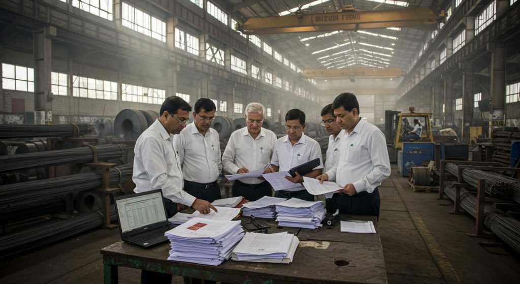 Major Tax Evasion Racket in UP: 20 Iron Firms Caught in ₹94 Crore Fraud, DGGI Tightens Grip