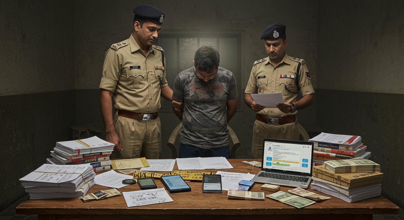 एसटीएफ का बड़ा एक्शन: ग्रुप बनाकर प्रश्नपत्र बेचने वाला नकल माफिया गिरफ्तार, पूरे गिरोह का भंडाफोड़