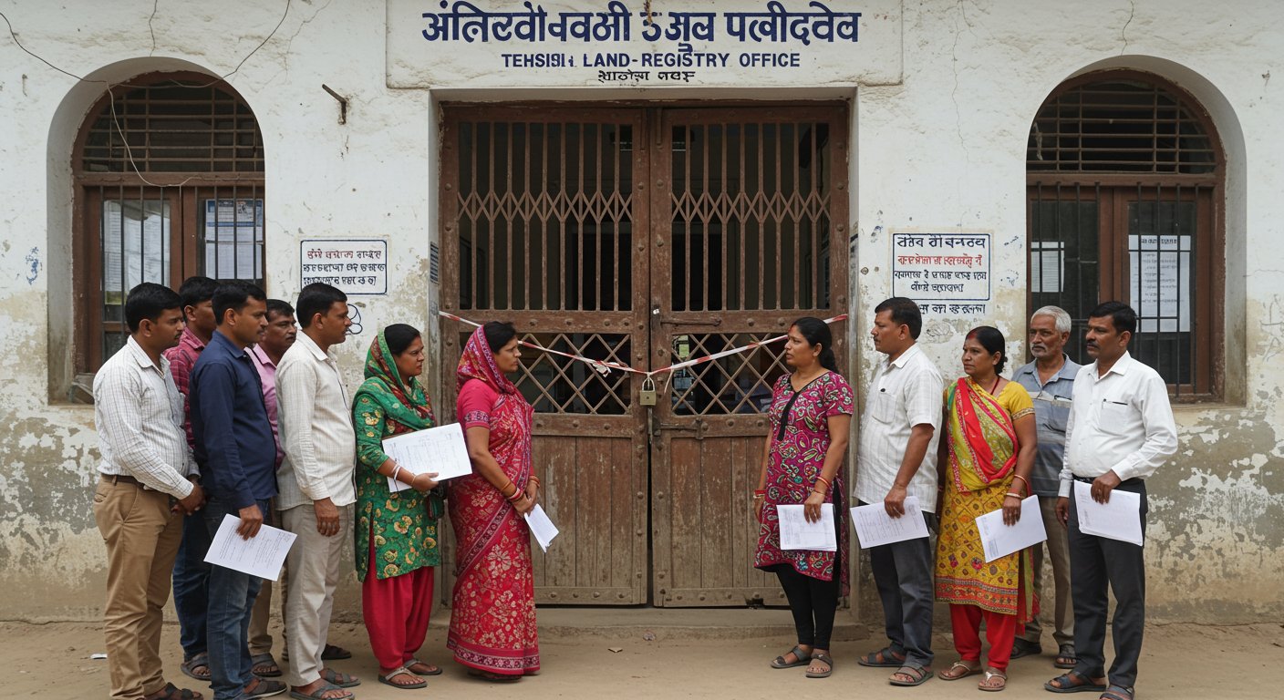 यूपी: 8 से 11 नवंबर तक घर, ज़मीन और दुकानों की रजिस्ट्री बंद! जानें क्यों लगी रोक और आप पर क्या होगा असर