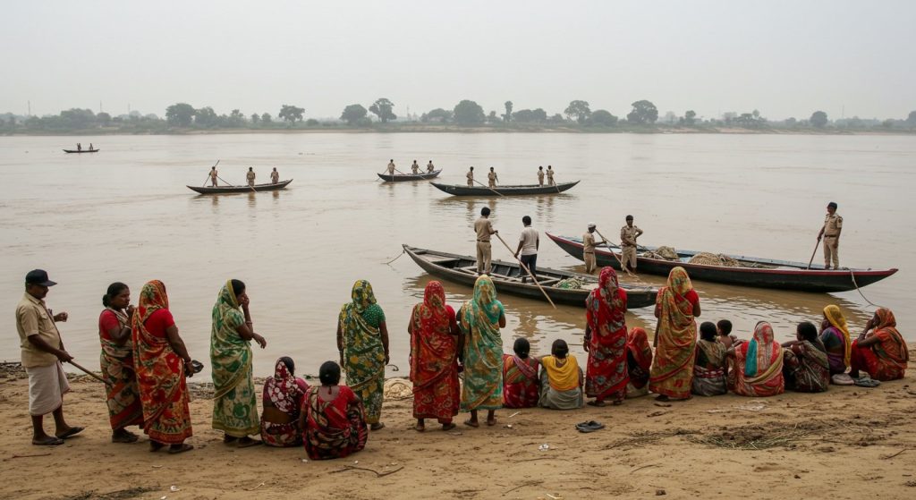 Bahraich Boat Accident: Search Operation Continues on Sixth Day; Six Still Missing, Relatives Distraught