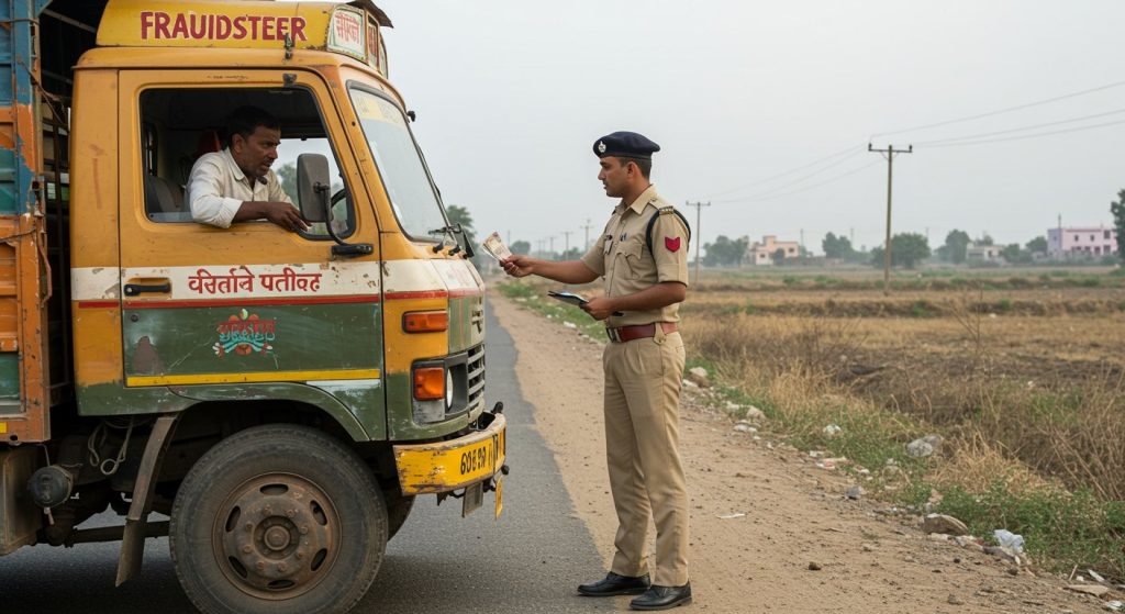 Fake GST Officer Stops Truck in Bareilly, Extorts ₹10,000 After Threatening Seizure