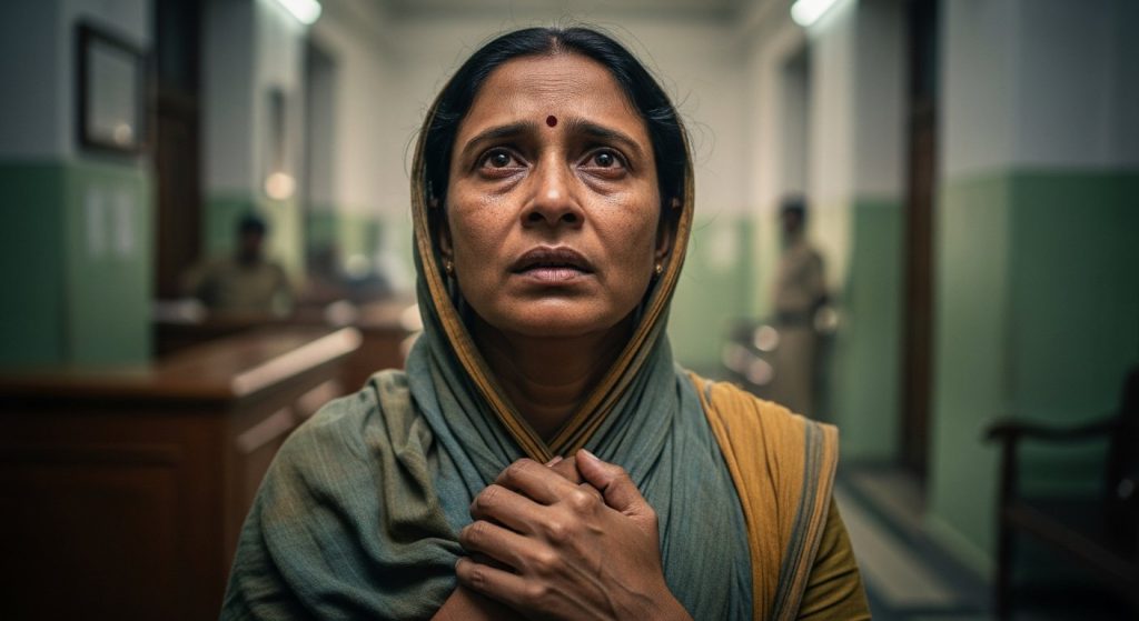 Bareilly Row: Laborer's wife reaches SSP office to save innocent husband, pleads for justice