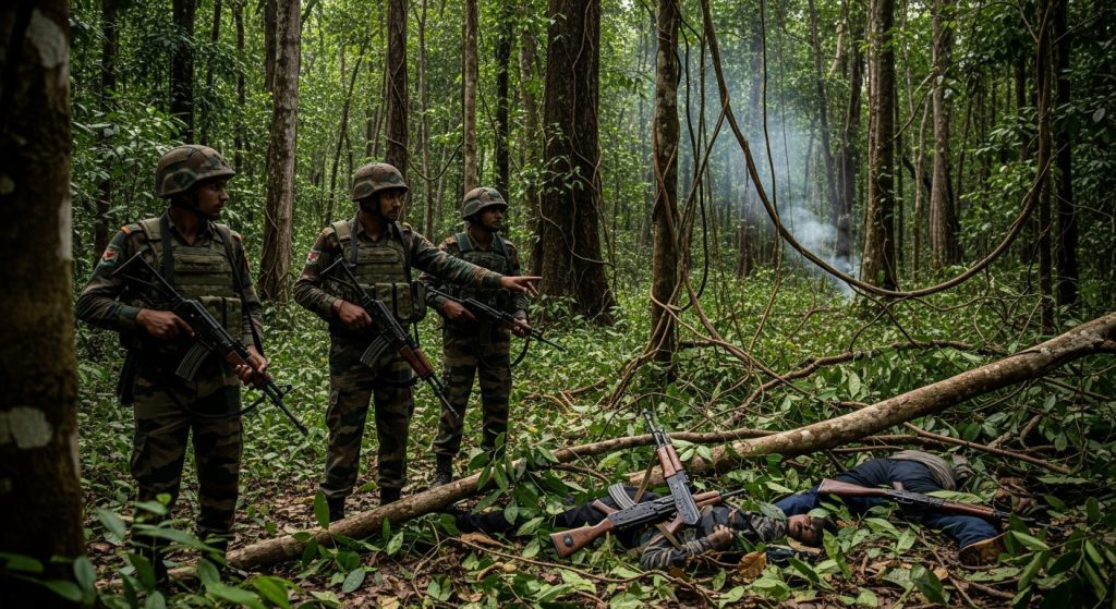 Manipur: Firing on Army Unit in Churachandpur, 4 Militants Killed in Security Forces' Operation