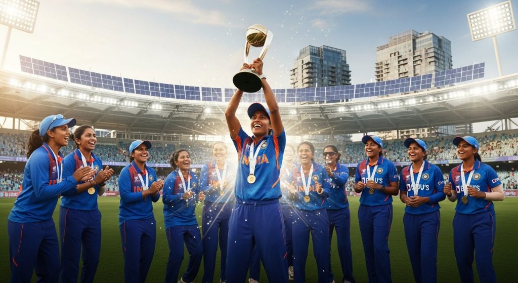 Two Surat Businessmen to Gift Diamond Jewelry and Solar Panels for Women's World Cup Win: A Special Honor for the Indian Team