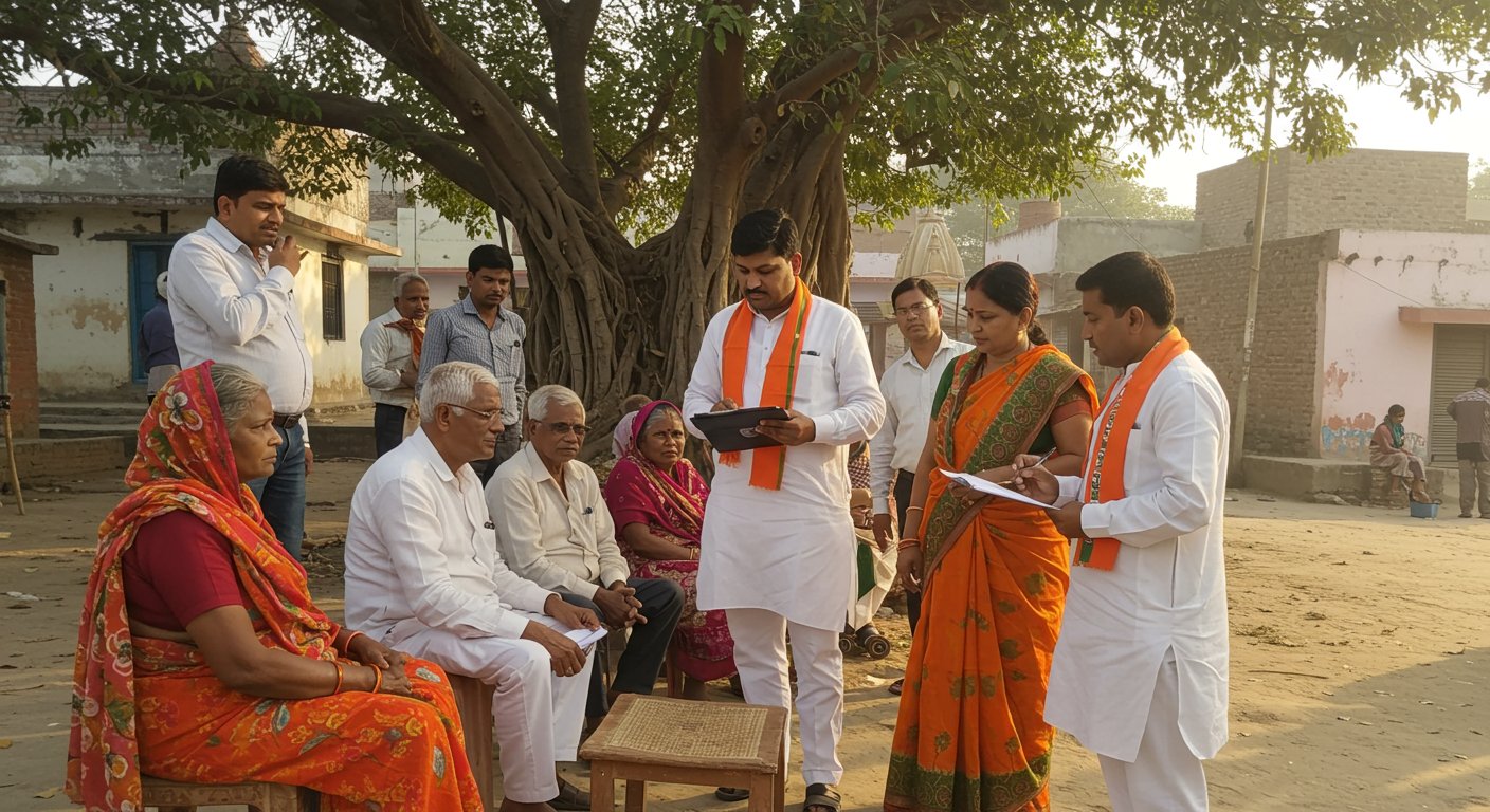 यूपी में भाजपा की मास्टरप्लान: मतदाता पुनरीक्षण से मजबूत करेगी पकड़, पंचायत और विधानसभा चुनावों पर नजर