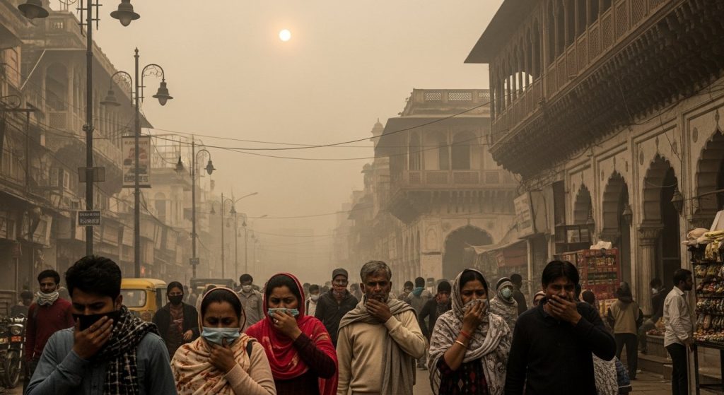 Lucknow's Air Turns 'Deadly': Even Breathing Difficult, New Figures Shocking