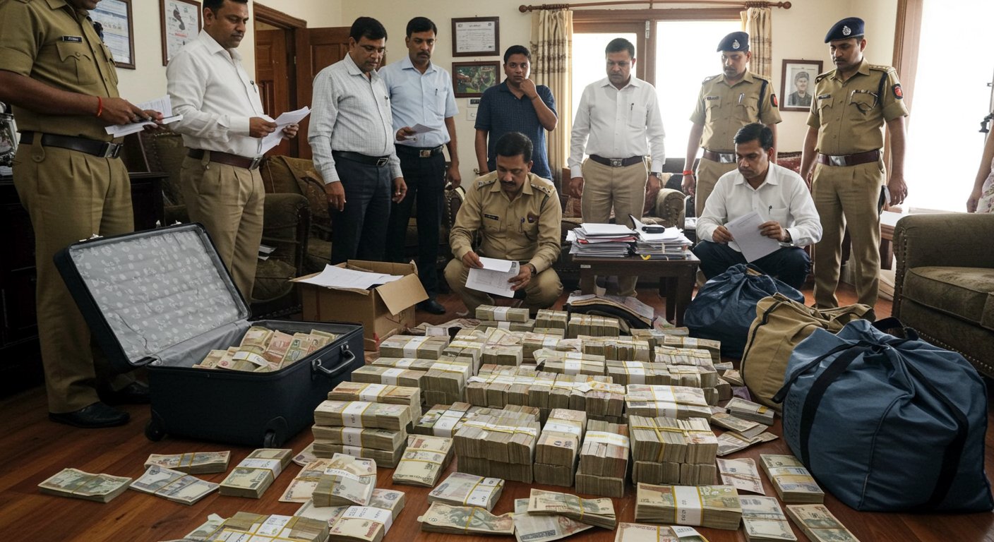 बरेली में हड़कंप: कारोबारी के घर से पांच करोड़ कैश बरामद, जीएसटी-आयकर की टीमें सक्रिय