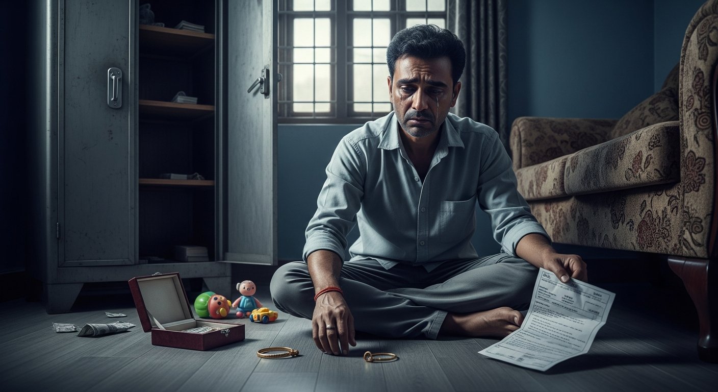 धोखेबाज बीवी का काला सच: दो बच्चों की माँ 3.5 लाख रुपये और गहने लेकर हुई फरार, पति ने दर्ज कराई FIR