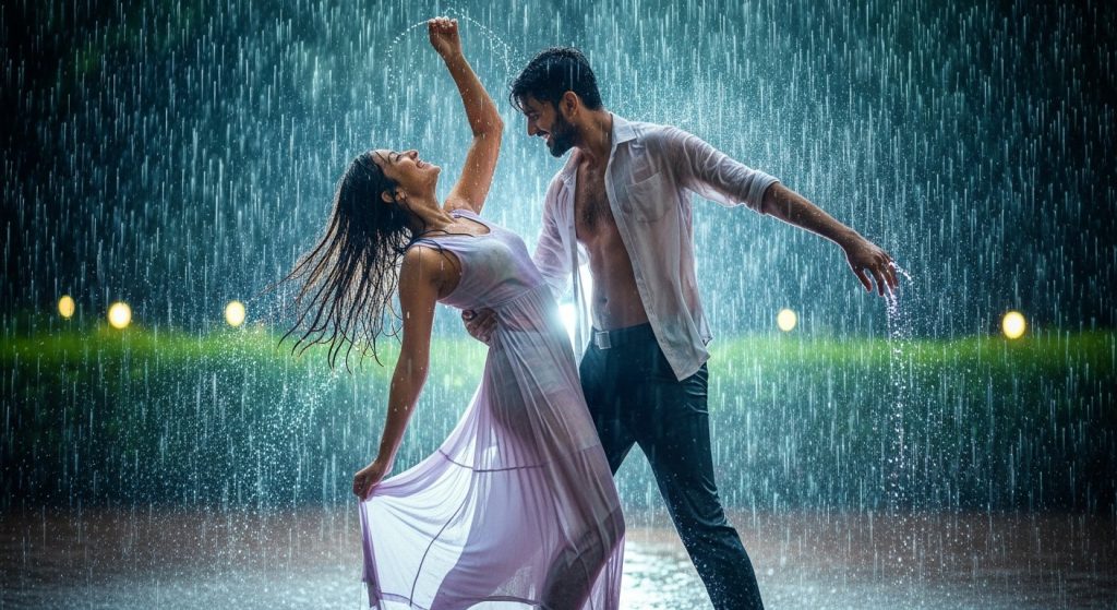 Couple's Heartwarming Rain Dance to 'Barso Re' Song: Video Makes Millions Go Wild!