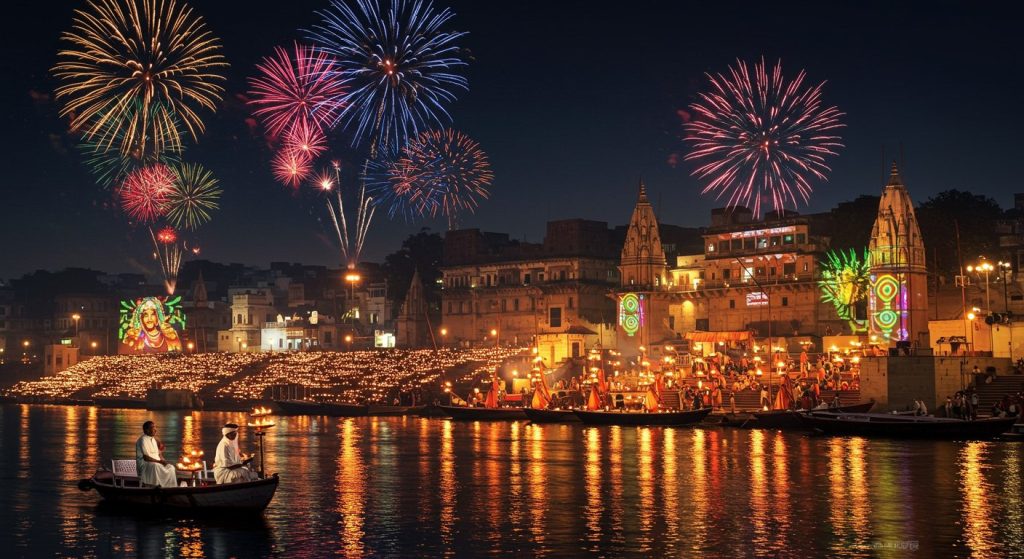 Kashi's Grand Dev Deepawali Spectacle: CM Yogi to Watch Ganga Aarti, 3D Show, and Fireworks from a Cruise; Two-Day Visit Begins Today.