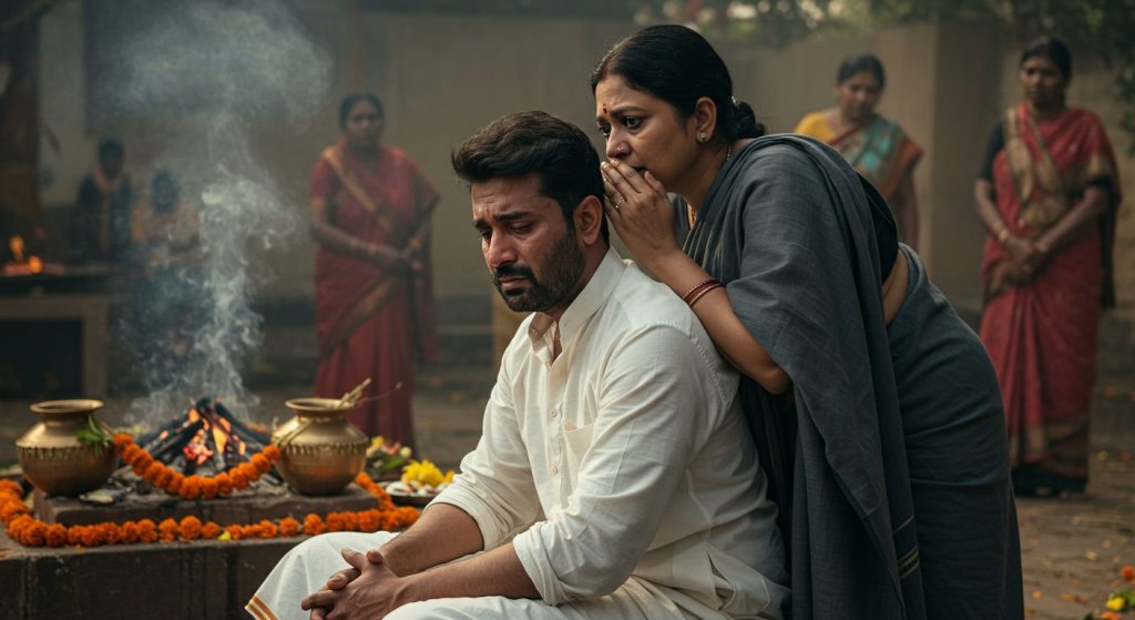 An unknown woman whispered something in his ear at his father's funeral, which changed the entire family's world!