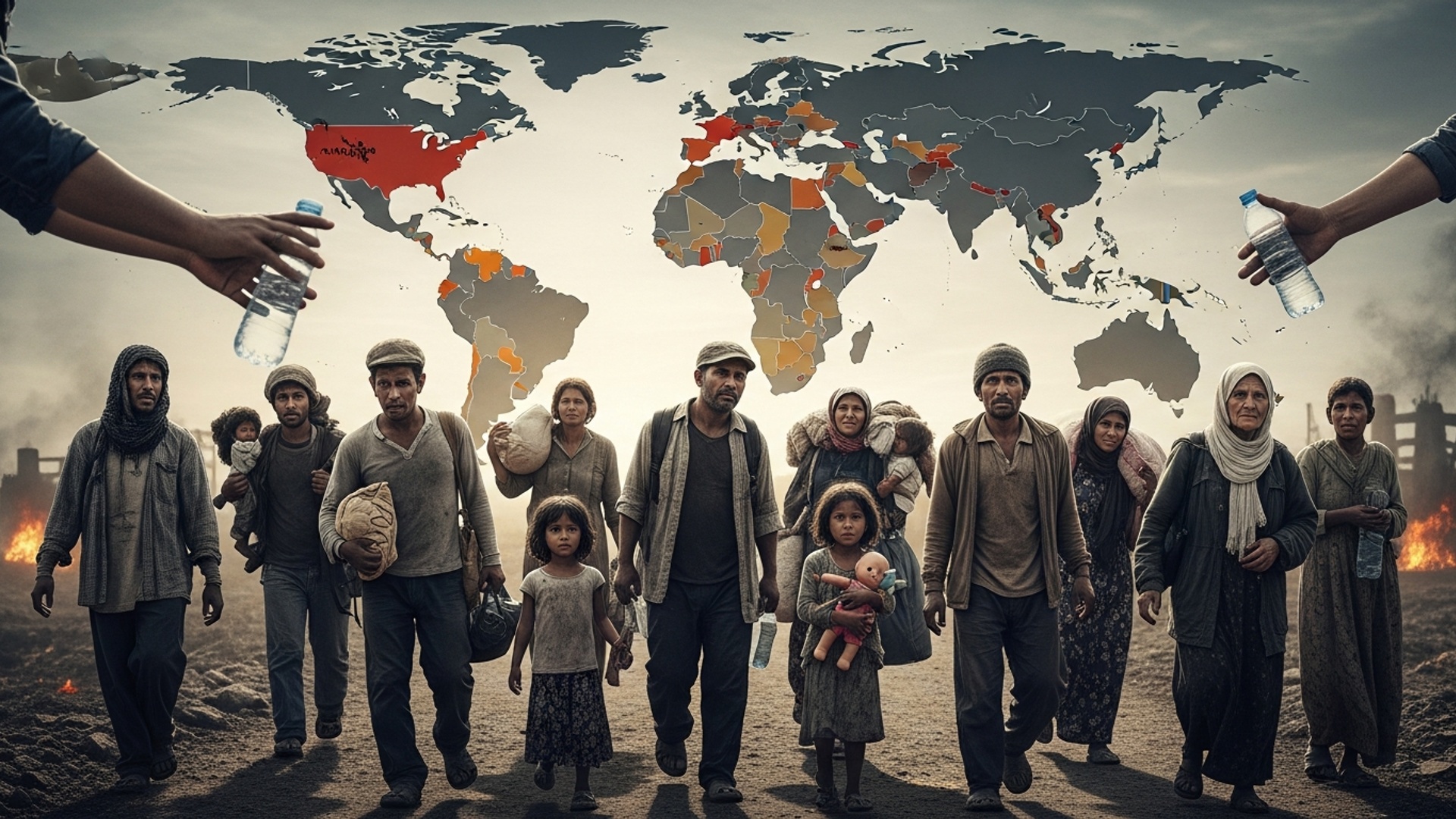 शरणार्थी समस्या क्या है दुनिया को क्यों है इसकी चिंता