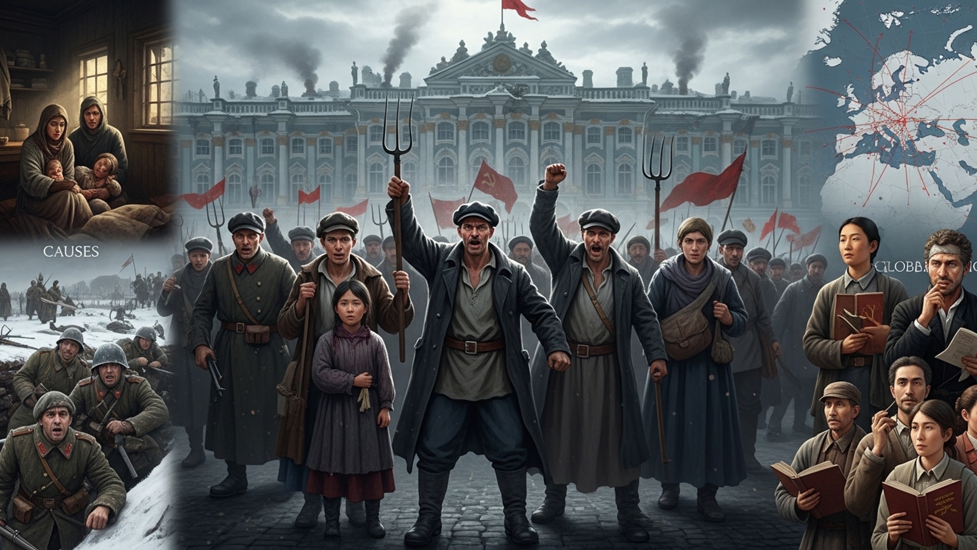 रूसी क्रांति के मुख्य कारण और इसका दुनिया पर असर