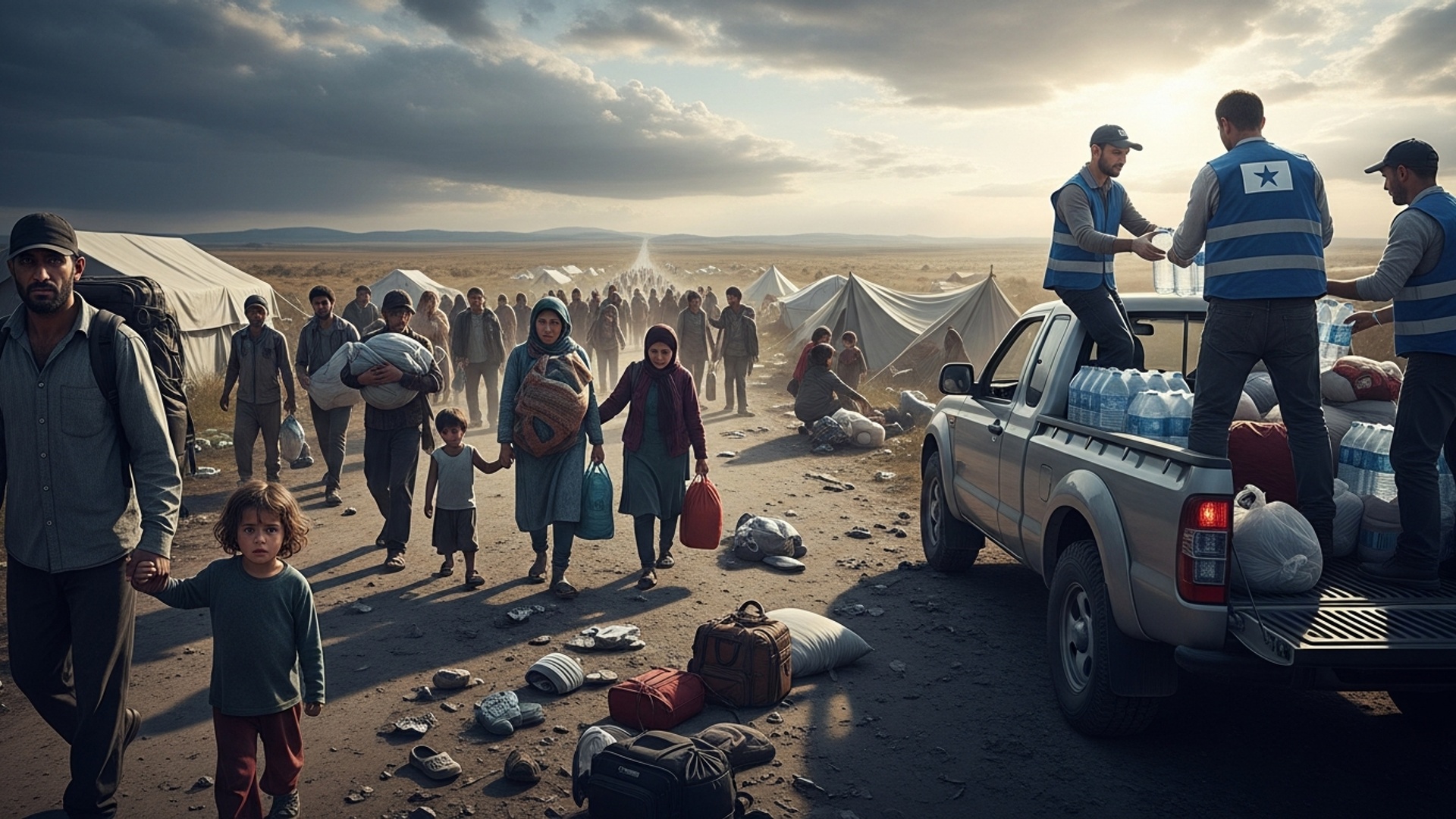 शरणार्थी समस्या दुनिया के सामने एक बड़ी चुनौती और समाधान के रास्ते illustration